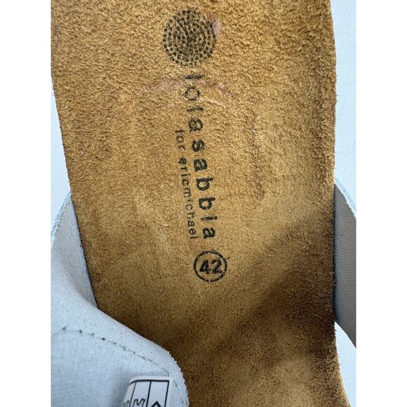 NEW Eric Michael LIAT Women's Dress Sandal White Mosaic EU Size 42 Medium NIB - Picture 10 of 11